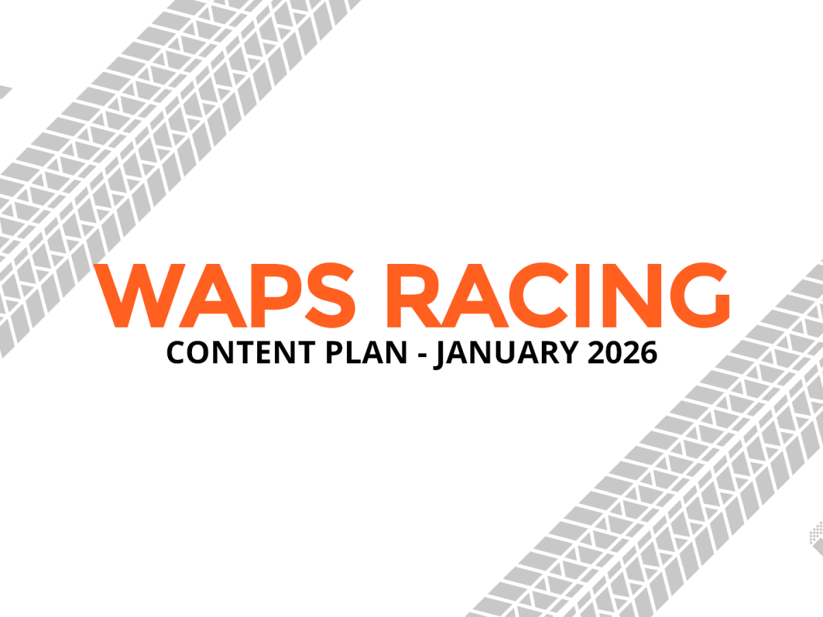 Waps Racing Content Plan – January&nbsp;2026